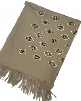 FA35230 BEIGE Shawl