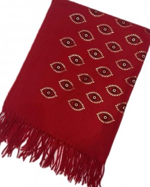 FA35230 RED Shawl