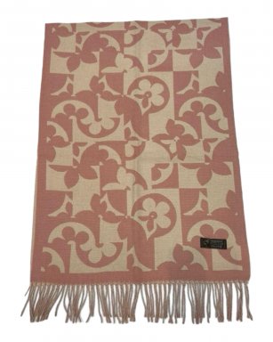 FA4092 PINK/BEIGE Shawl