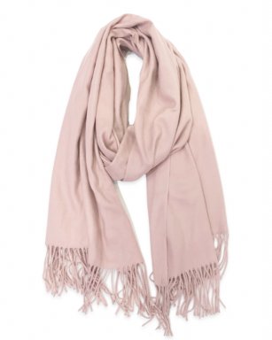 FA53027 OFF PINK Shawl Soft Cashmere