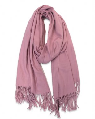 FA53027 PURPLISH SKIN Shawl Soft Cashmere