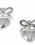 16591 Oorbellen Stainless Steel – Heart bow