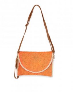 2404 ORANGE 2404 ORANGE Handtas riet