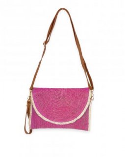 2404 PINK 2404 PINK Handbag straw