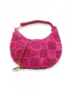 5685 ROSE 5685 ROSE Handbag - Faux fur half moon