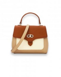 5778 CAMEL/APRICOT 5778 CAMEL/APRICOT Mini Handbag - Tricolour