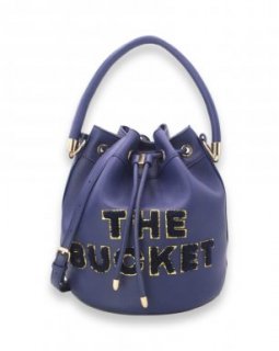 5856 BLUE 5856 BLACK Bucket bag