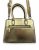 668 GOLD Tote handtas metallic