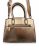 668 ROSEGOLD Tote handtas metallic