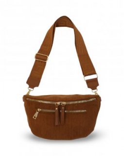 87785 BROWN 87785 BROWN Bumbag Velours