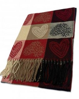 FA35247 RED FA35247 RED Shawl