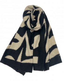 FA3700 BLACK/BEIGE FA3700 BLACK/BEIGE Shawl