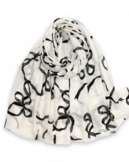 FA3733 WHITE FA3733 WHITE Shawl Print