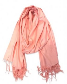 FA53027 LIGHT PINK SALMON FA53027 LIGHT PINK SALMON Shawl Soft Cashmere