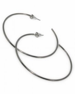 SST7008-101 SST7008-101 Oorbellen Stainless Steel – XL Hoop 6cm